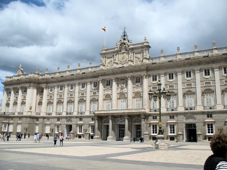 Royal palace Madrid photograph